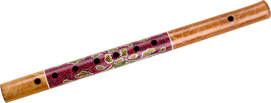 The wooden Musical Instrument flute