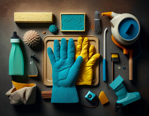 Spring Cleaning Accessories | Generative AI