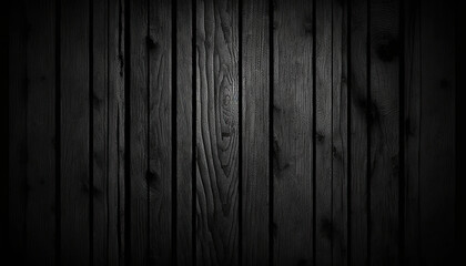 Background black wood texture created with generative AI