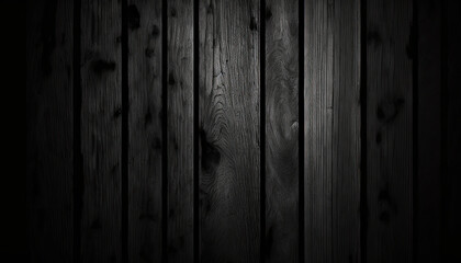 Background black wood texture created with generative AI