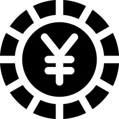 coin yen icon