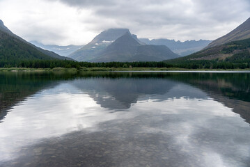 Many Glacier in Glacier National Park