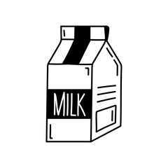 milk box dairy product