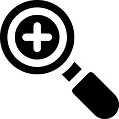 Fototapeta premium zoom in icon