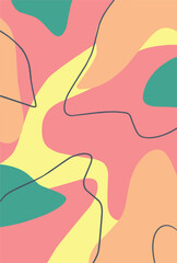 abstract liquid background. Creative illustration for backgrounds, posters, pamphlets, cards and design materials