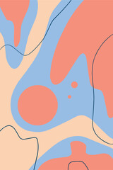 abstract liquid background. Creative illustration for backgrounds, posters, pamphlets, cards and design materials