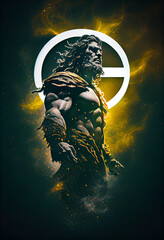 Green and Gold Zeus