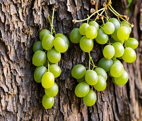 grapes on the tree