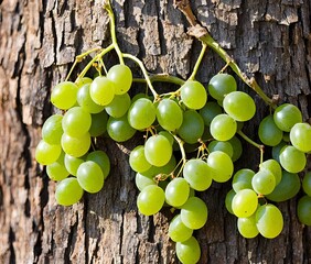 grapes on the tree