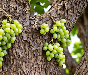 grapes on the tree