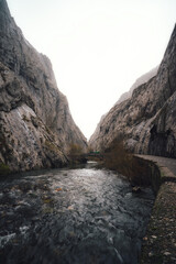 mountain river in the mountains