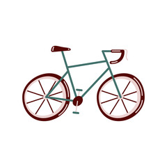 Fototapeta na wymiar green bicycle race sport