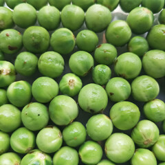 green apples background