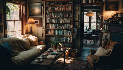 library illustration
