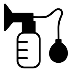 Breast pump symbol icon