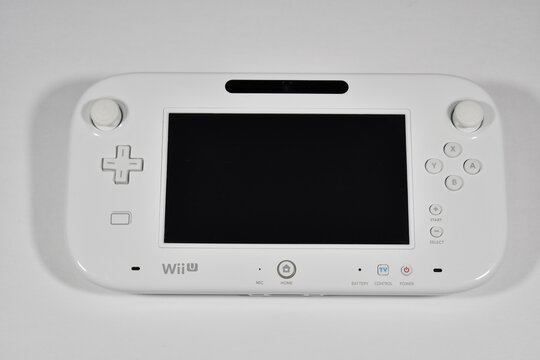 Nintendo Wii U game pad, white.