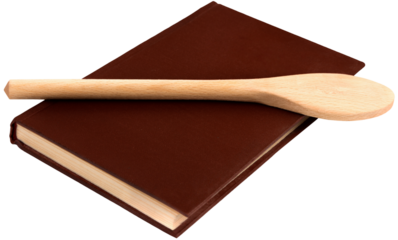 Cookbook and Kitchenware - Isolated