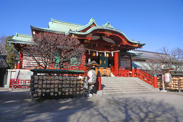 亀戸天神社　拝殿