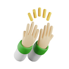 Pray Ramadhan Kareem 3D Illustrations