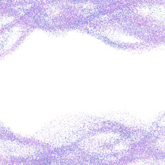 lilac and lavender magic shimmer fairy dust, glitter overlay decoration to add a dreamy glow.