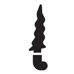 Keris glyph icon