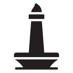 Monas glyph icon