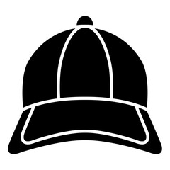 baseball cap. headwear icon