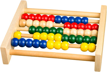 Wooden Abacus - Isolated