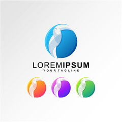 Awesome Bird Toucan Premium Logo Vector