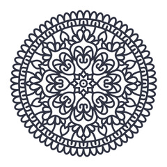 Laser cut Wedding indian Mandala template,