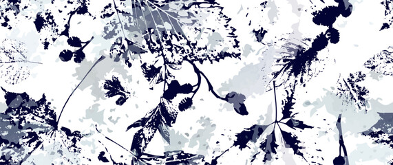 pattern print leaf texture background asian neutral fancy