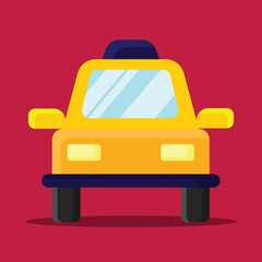 Obraz premium Taxi icon. Subtable to place on transportation, etc.