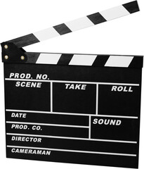 Obraz premium Classic black film Clap Board