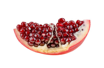 pomegranate fruit isolated on transparent png