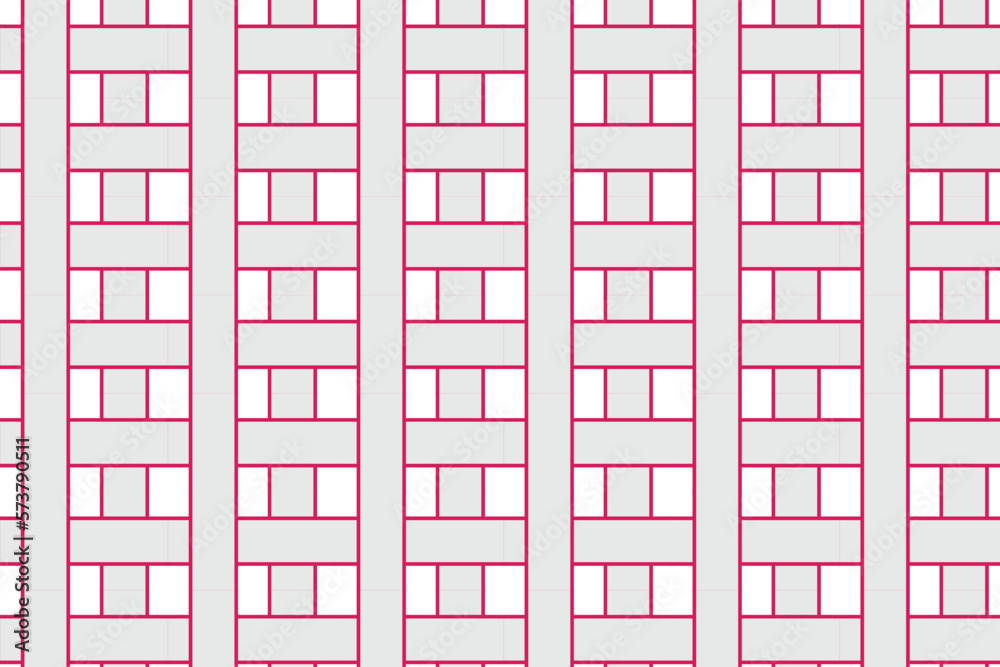 Poster abstract seamless fency style pattern.