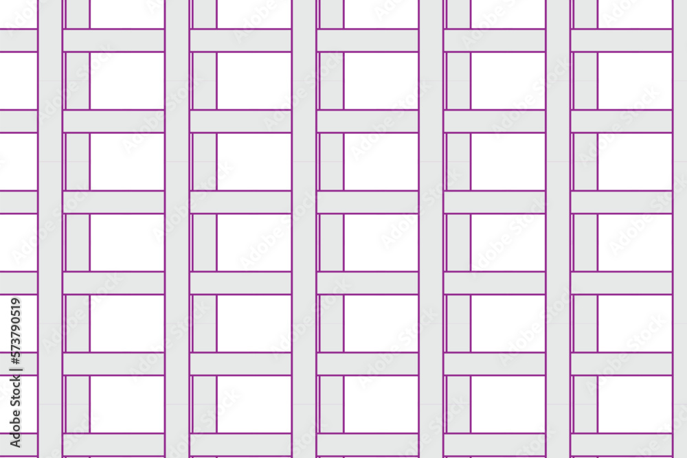 Poster abstract seamless fency style pattern design.