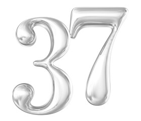 37 Silver Number 