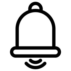 bell icon or logo isolated sign symbol vector illustration - high quality black style vector icons
