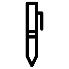 pen icon or logo isolated sign symbol vector illustration - high quality black style vector icons

