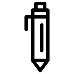 pen icon or logo isolated sign symbol vector illustration - high quality black style vector icons
