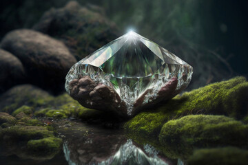 Unearthing Nature's Gems: Discovering Diamonds in the Wild, generative ai