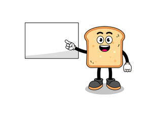 bread illustration doing a presentation