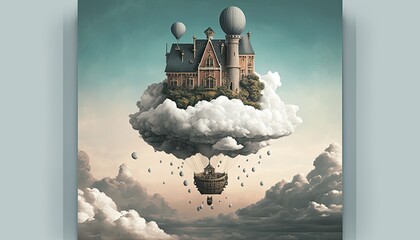 old house in the sky