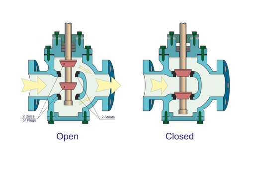 Double Plug Globe Valve