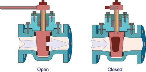Plug Valve Actions