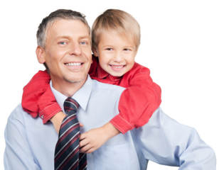 Happy Father and Son, Fathers Day Concept