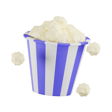Pop Corn Entertainent 3D Illustrations