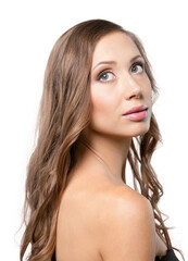 Fototapeta premium Closeup of a Beautiful Woman