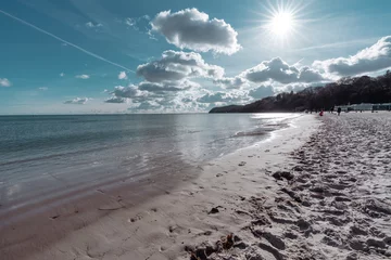 Zelfklevend Fotobehang Plaża gdynia © Marcin
