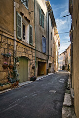 Fototapeta na wymiar Aups town (Gorges du Verdon) in the Provence-Alpes-Côte d'Azur region, France